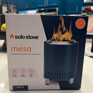 Solo Stove Mesa Tabletop Fire Pit - Blue